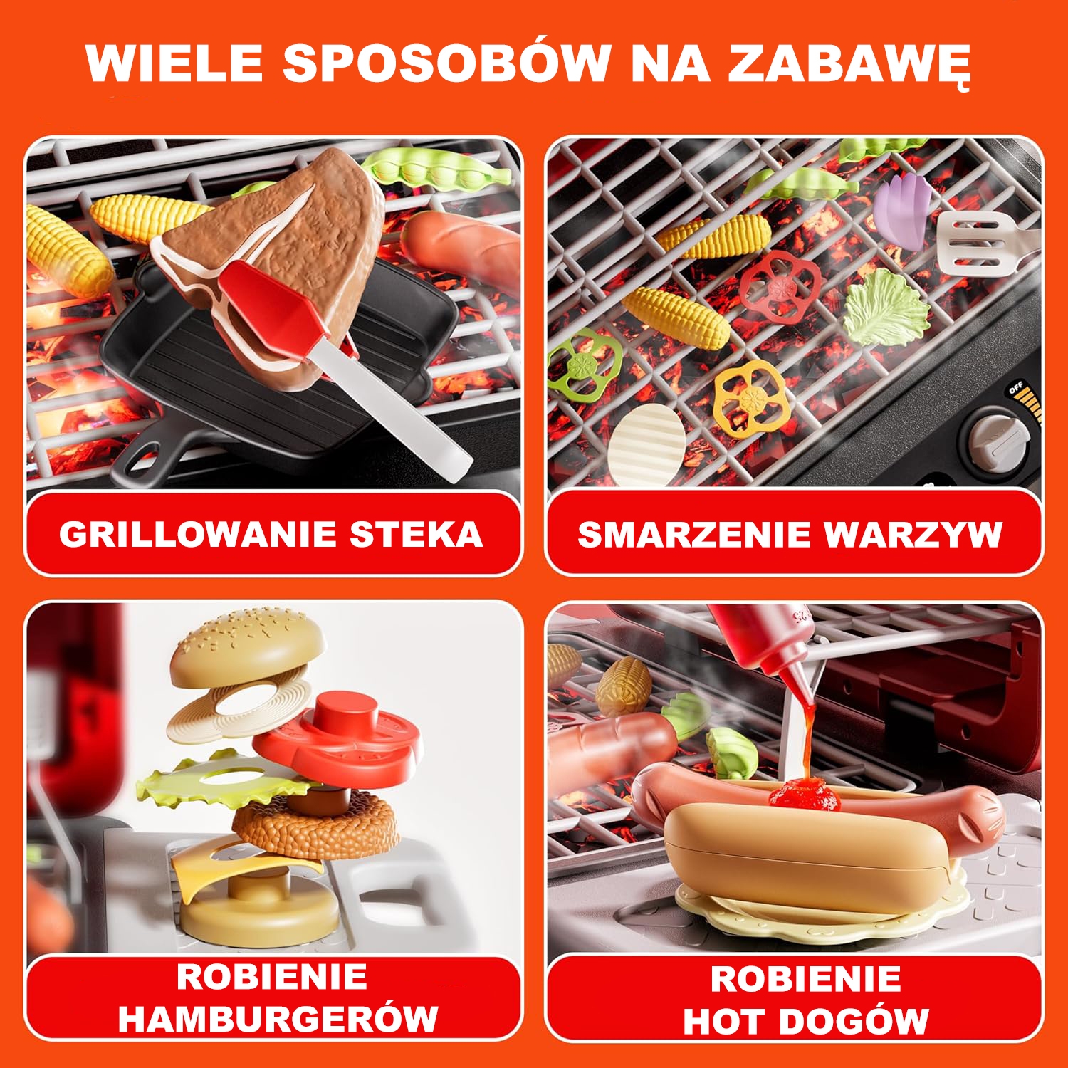 Woopie Grill Master XL - Interaktywna Kuchnia LED