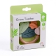 CLASSIC WORLD Drewniana Grzechotka Sensoryczna Gryzak 2w1