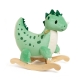 CLASSIC WORLD Dinozaur Na Biegunach Zielony Bujany