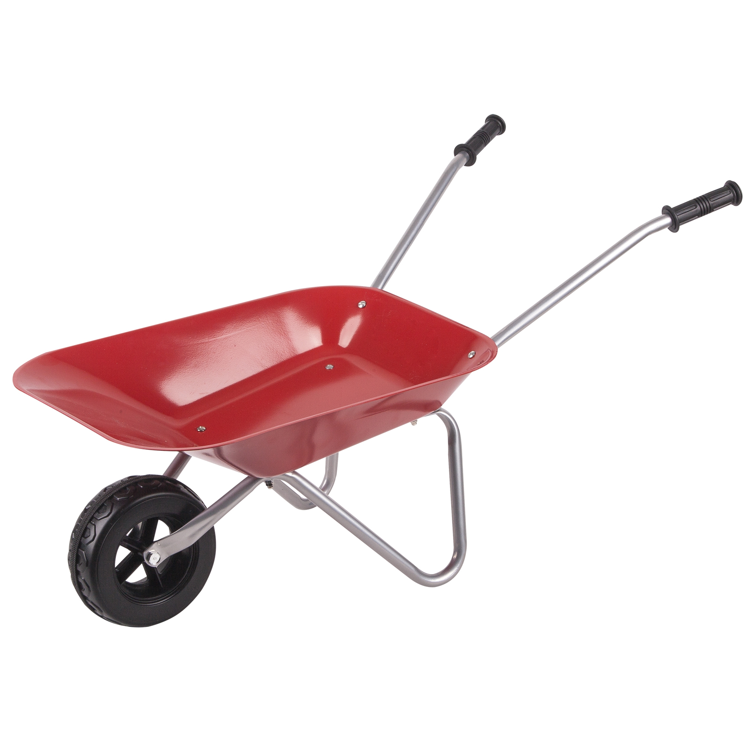 🚜 Metalowa Taczka Ogrodowa dla Małych Budowniczych