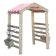 CLASSIC WORLD Drewniana Brama Ogrodowa Pergola Kwietnik
