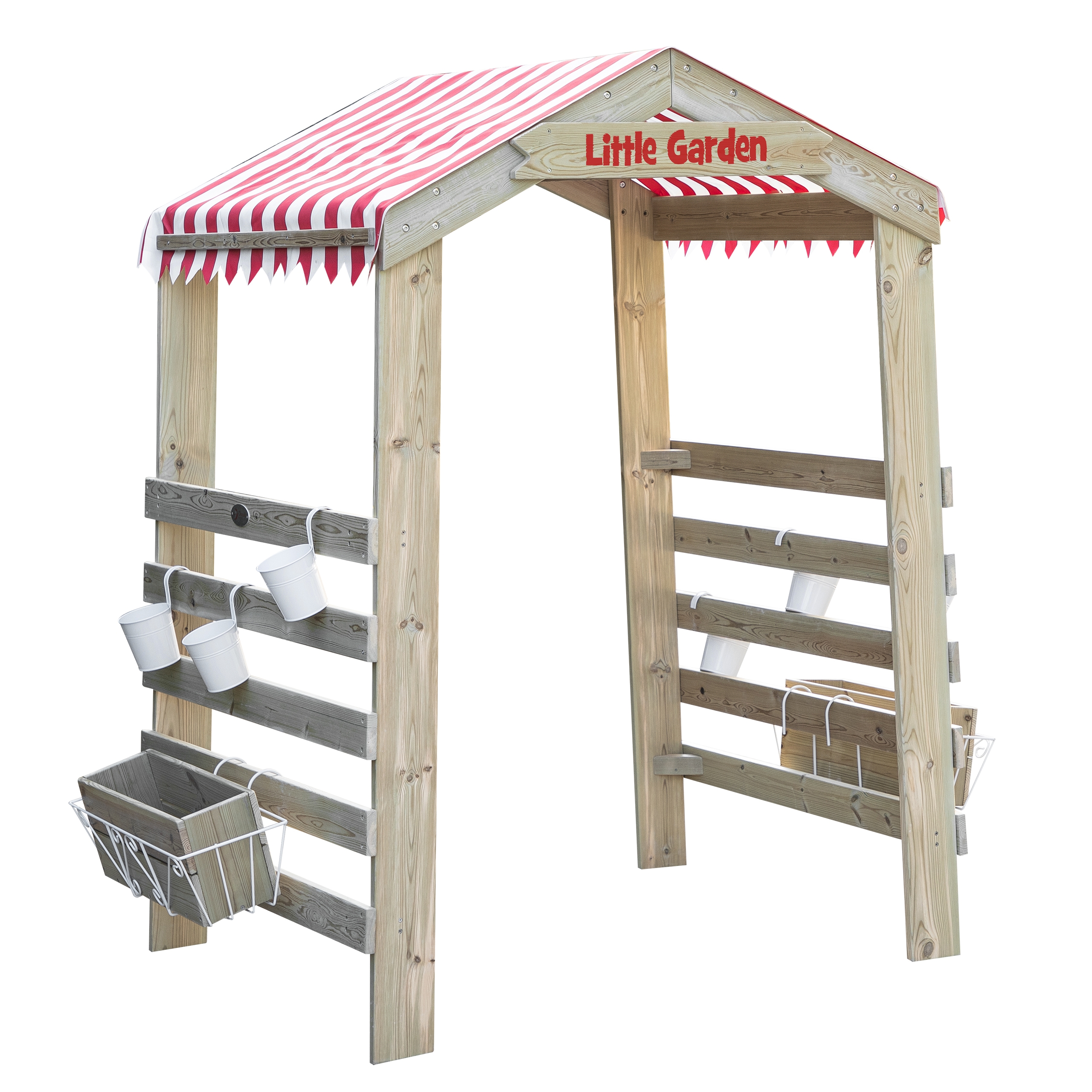 Brama Magicznego Ogrodu - Drewniana Pergola dla Dzieci