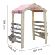 CLASSIC WORLD Drewniana Brama Ogrodowa Pergola Kwietnik