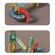 WOOPIE Klocki Magnetyczne Konstrukcyjne Tor Kulkowy 3D 68el.