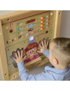 Bildungs-Tafel MASTERKIDZ – Experiment Leitfähigkeit 2