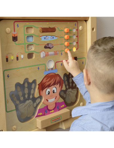 MASTERKIDZ Tablica Edukacyjna Eksperyment Przewodnictwa