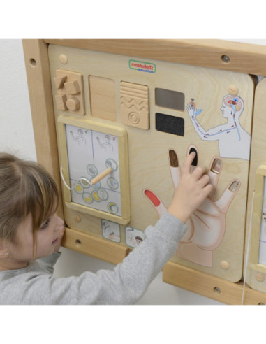 MASTERKIDZ Tablica Edukacyjna Zmysł Dotyku