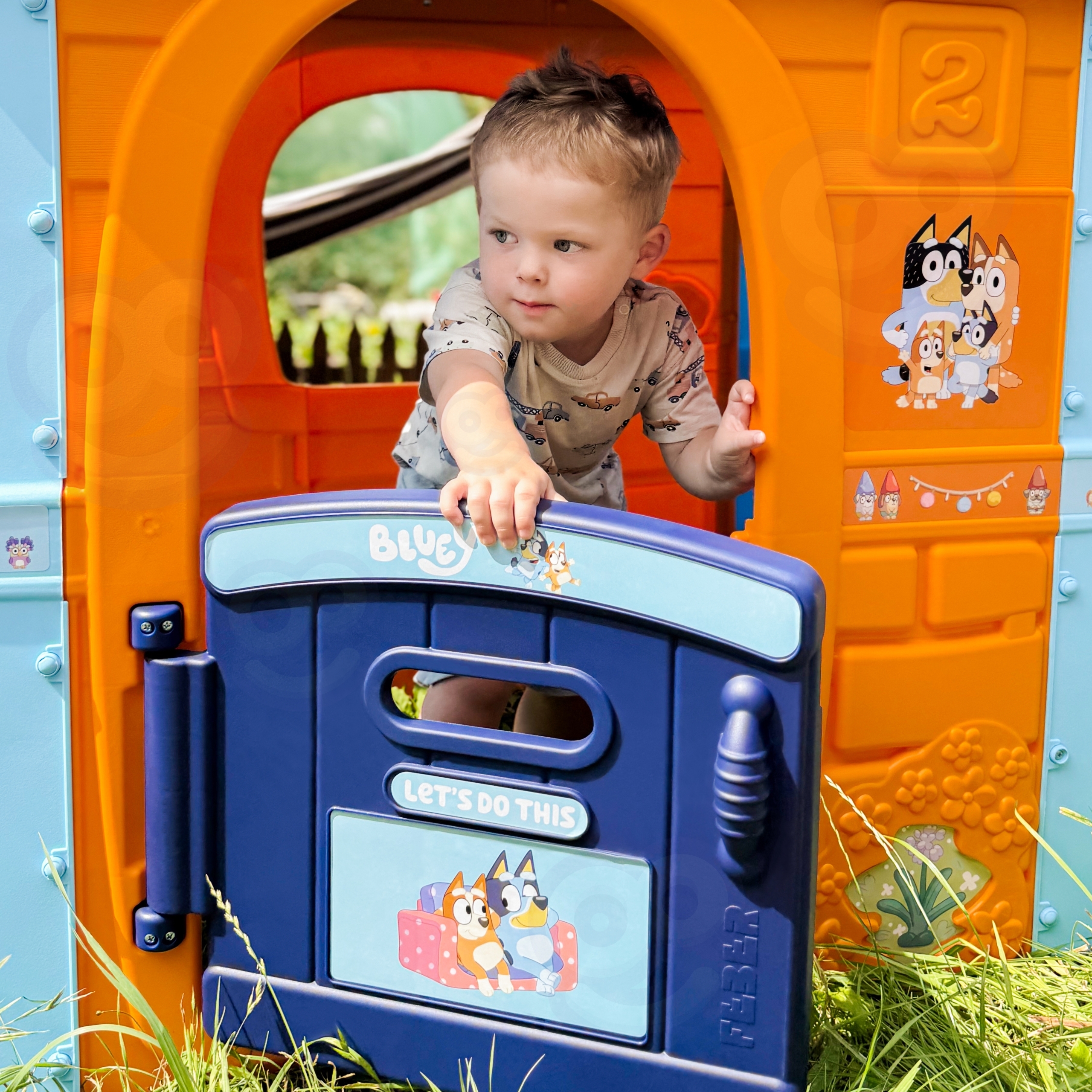 Domek ogrodowy dla dzieci bluey skrzynka na listy