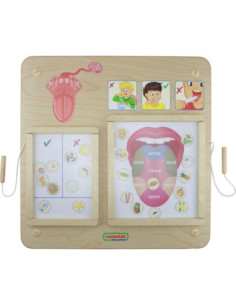 MASTERKIDZ Bildungs-Tafel Geschmackssinn Montessori – Spielen & Lernen 2