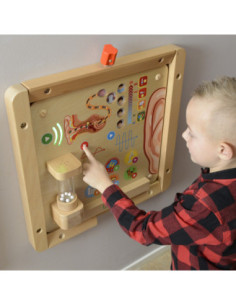 MASTERKIDZ Tablica Edukacyjna Zmysł Słuchu 2