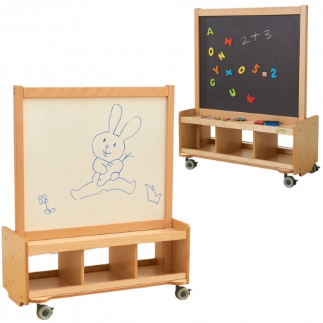 Dwustronna Tablica Kredowa Do Pisania Masterkidz