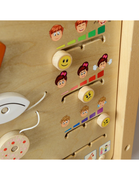 MASTERKIDZ Tablica Edukacyjna Jak Się Czujesz?  Nauka Emocji