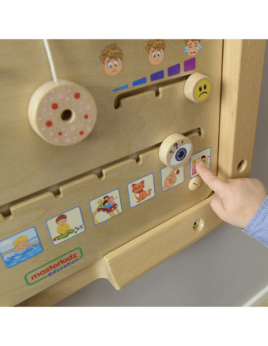 MASTERKIDZ Tablica Edukacyjna Jak Się Czujesz?  Nauka Emocji