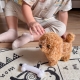 WOOPIE Piesek Interaktywny Pluszowy z Kością Pudel Husky