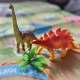 WOOPIE Zestaw Figurki Dinozaury 9szt. + Mata + Kuferek