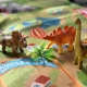 WOOPIE Zestaw Figurki Dinozaury 9szt. + Mata + Kuferek