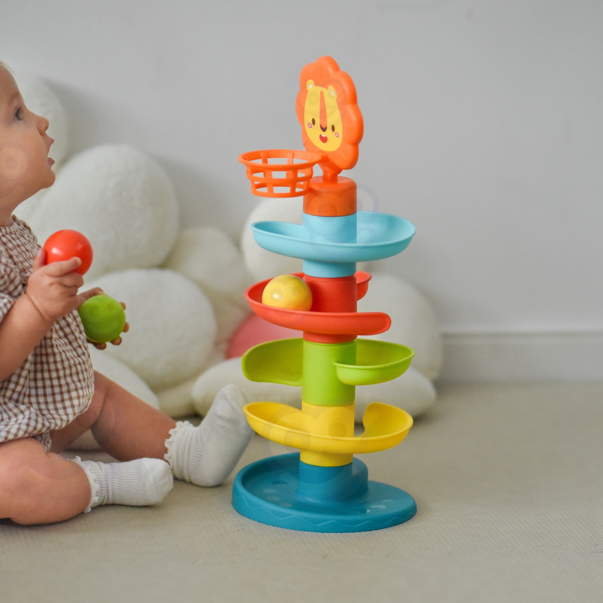 WOOPIE BABY Tor Zjeżdzalnia Kulek Wieża z Piłeczkami Kulodrom