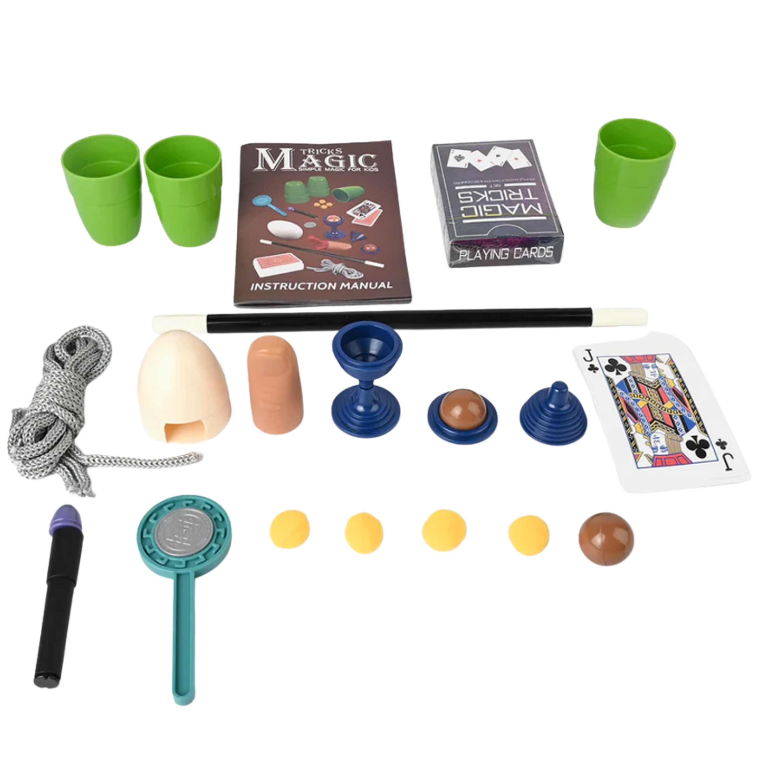 WOOPIE Zestaw Małego Magika Karty Iluzja 135 Sztuczek