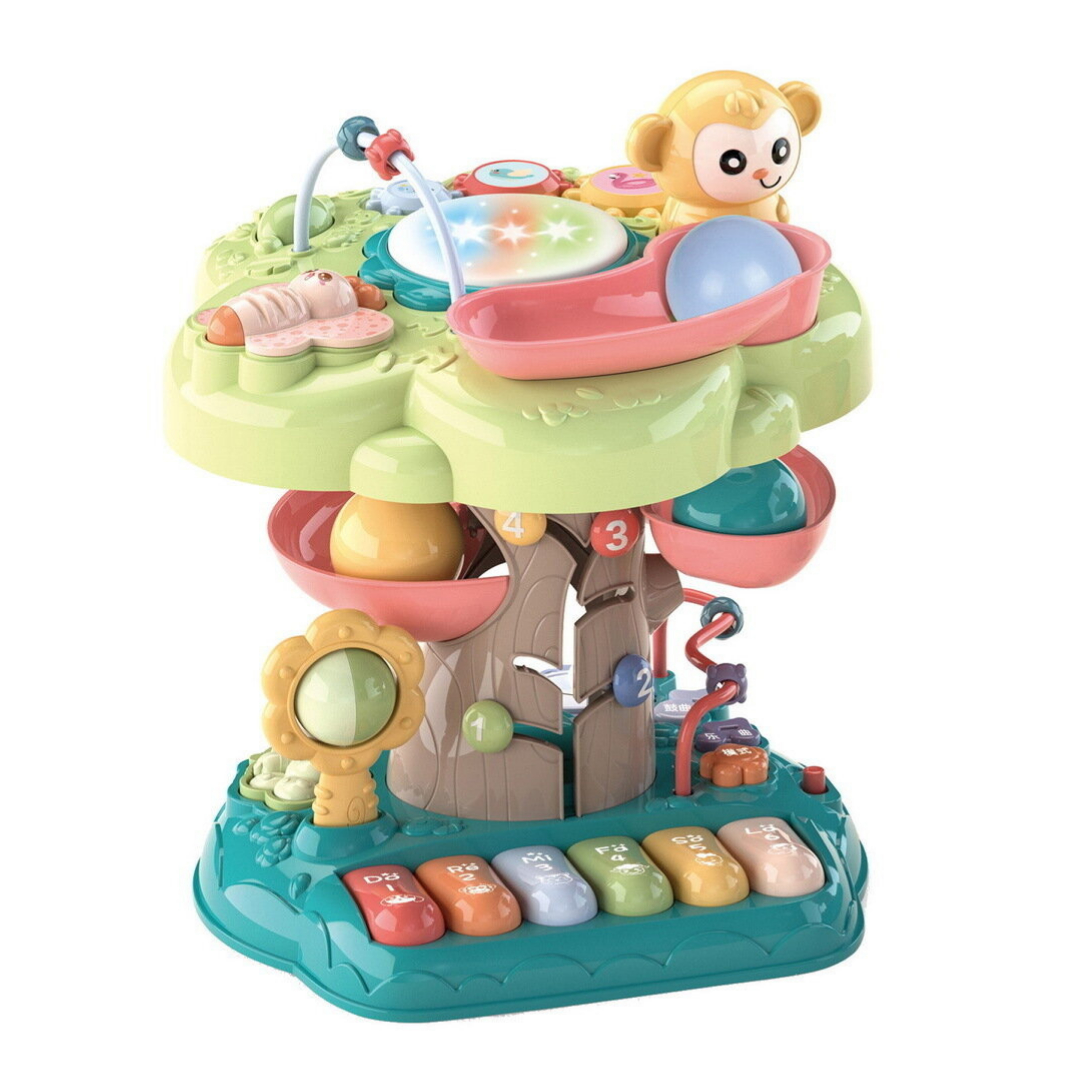 Interaktywne Drzewko Edukacyjne Pianino Led