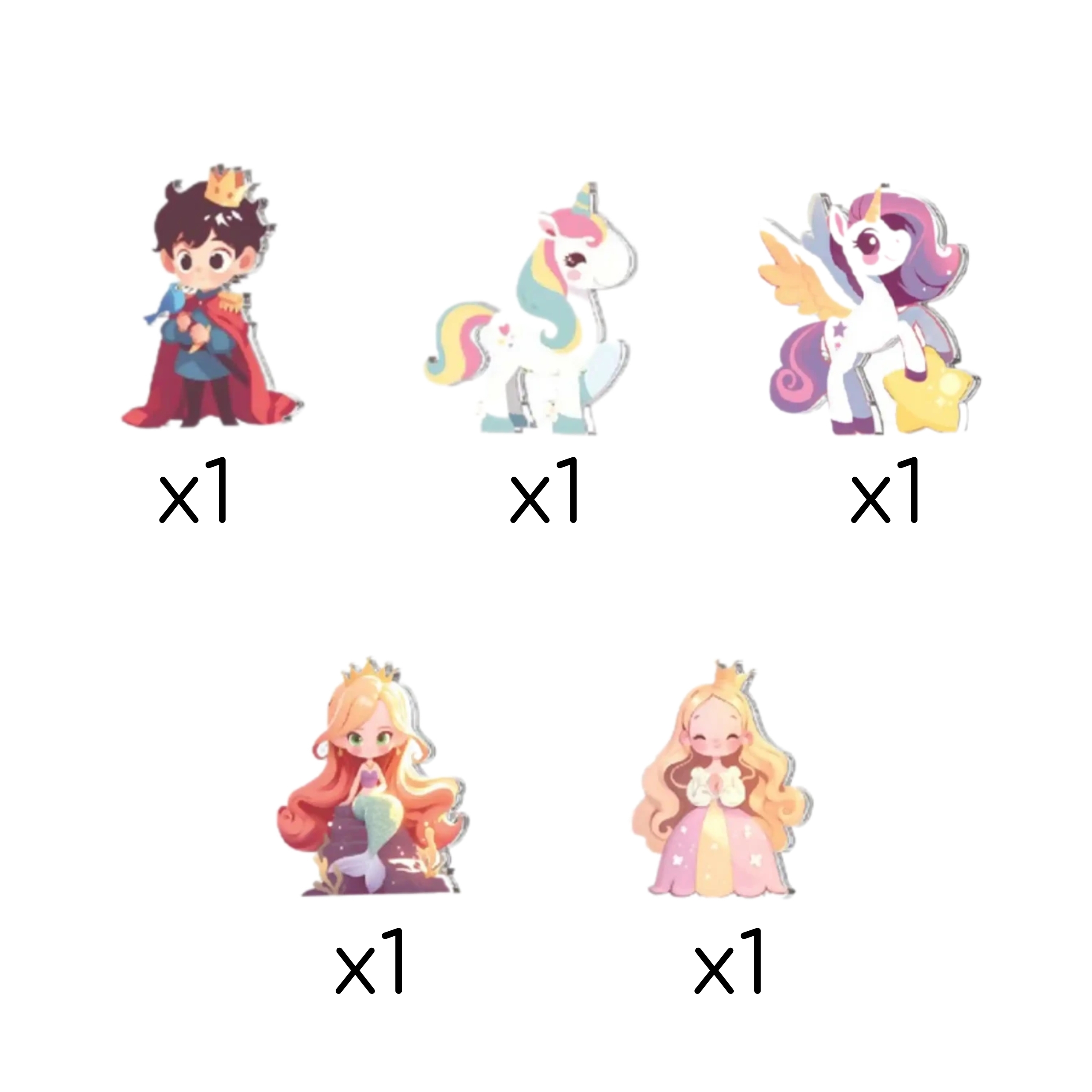 WOOPIE Klocki Magnetyczne Konstrukcyjne 3D Zestaw Edukacyjny Bajkowy Zamek 55el.