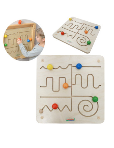 MASTERKIDZ Tablica Edukacyjna Labirynt