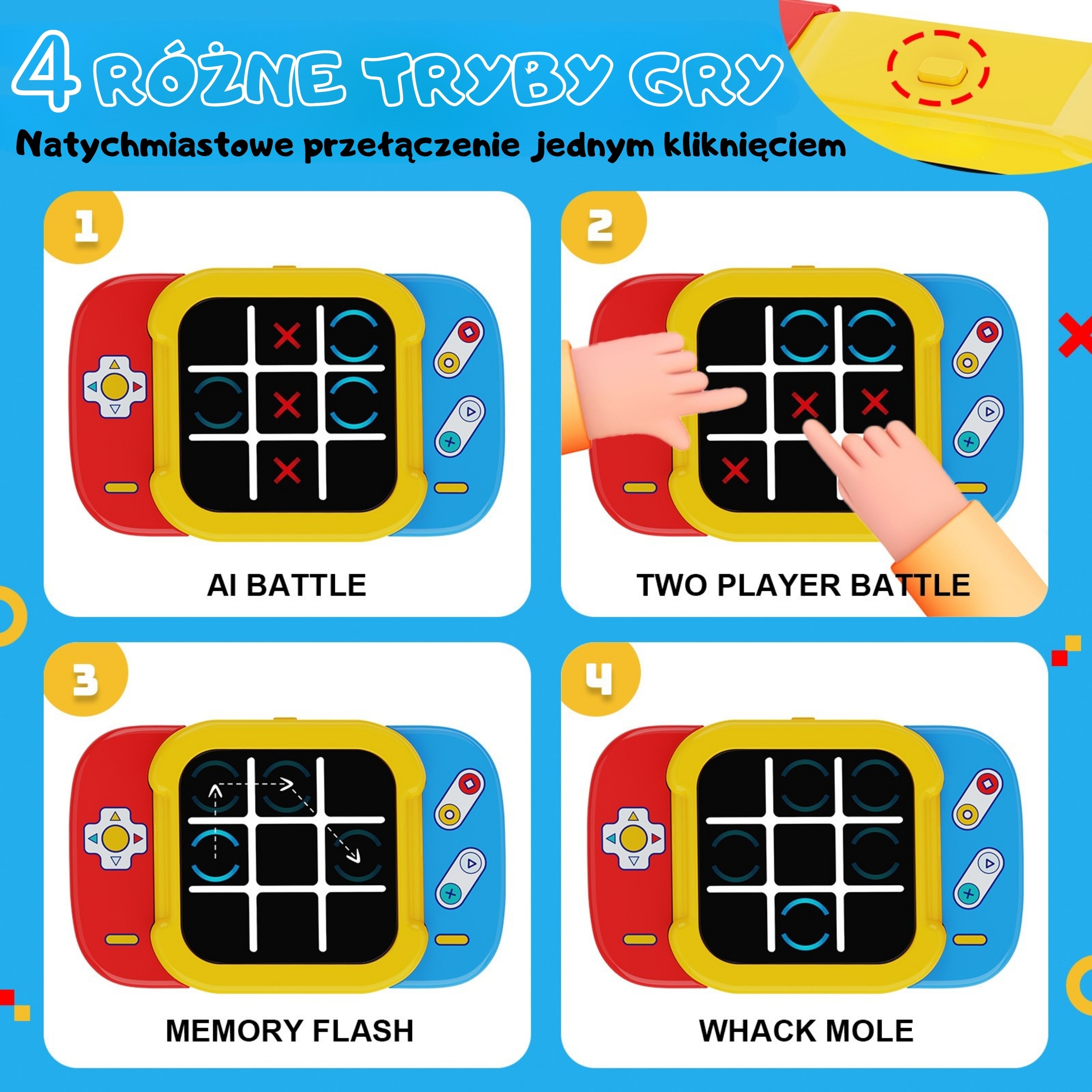 Elektroniczna Gra w Kółko i Krzyżyk