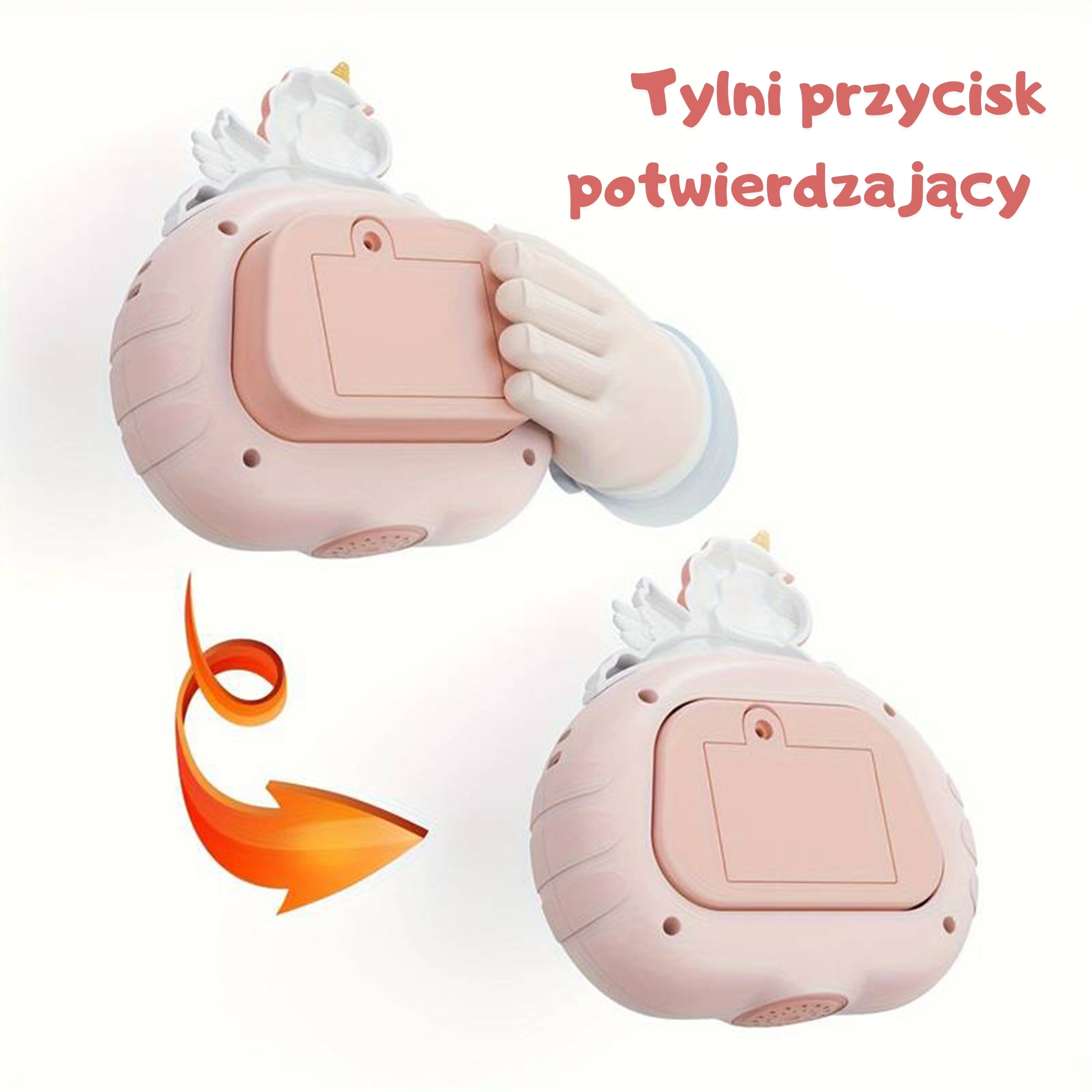 WOOPIE Gra POP IT Elektryczna Antystresowa Zręcznościowa Jednorożec