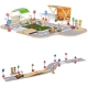 CLASSIC WORLD EDU Zestaw Dużych Znaków Drogowych 94,5cm - 8el