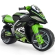 INJUSA Jeździk Pchacz Motor Biegowy Winner 750 Jeździk Kawasaki Ninja – Sportowy Motor Dla Dzieci