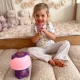 WOOPIE Multifunkcyjna Lampka RGB Głośnik Bluetooth Karaoke Modulator Głosu Karta SD AUX Fioletowa