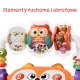 WOOPIE Interaktywne Pianino Edukacyjne Lisek LED Grzechotki