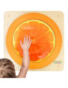 MASTERKIDZ Tablica Edukacyjna Sensoryczna Pomarańcza