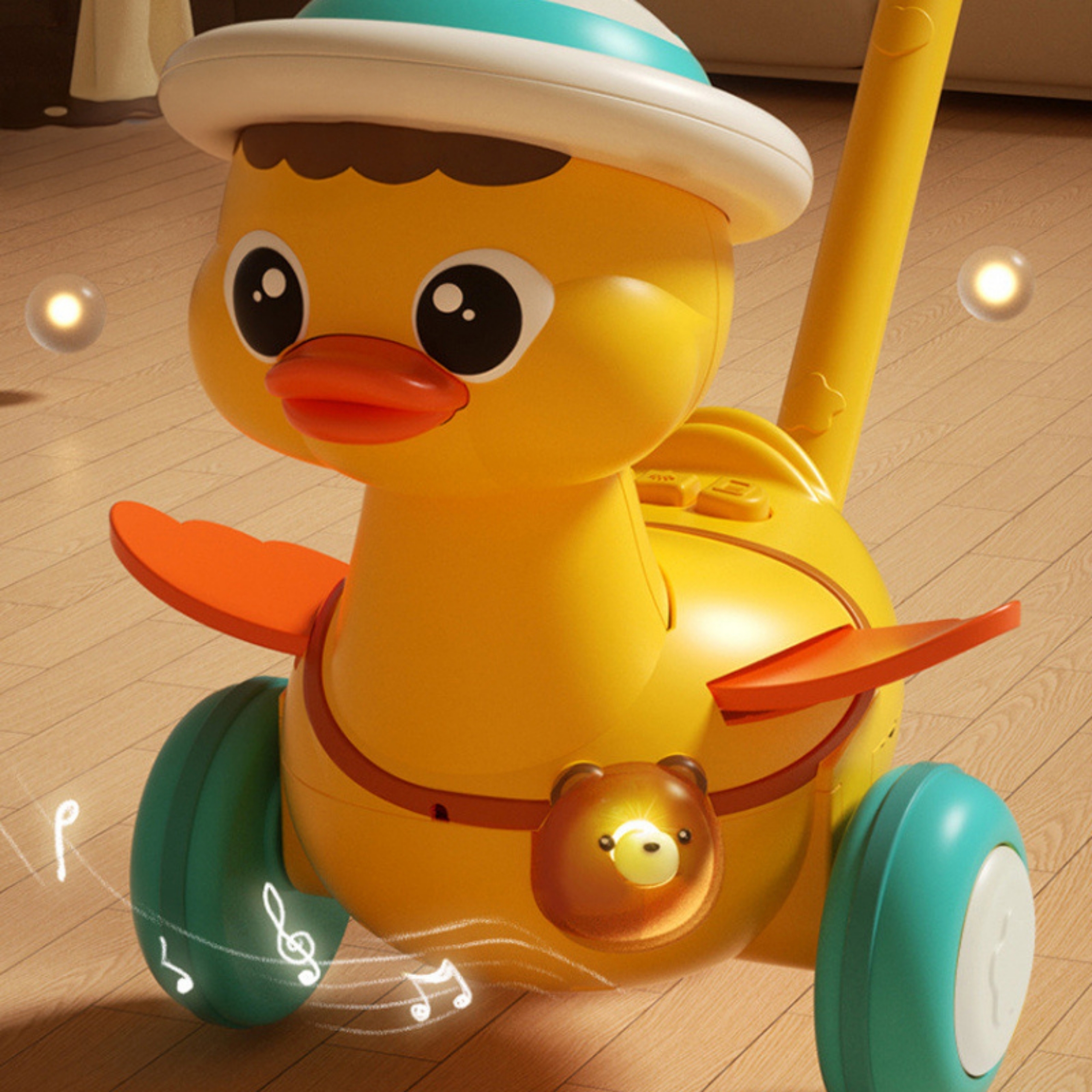 WOOPIE Pchacz na Kijku Kaczuszka Efekty Dźwiękowe i Świetlne