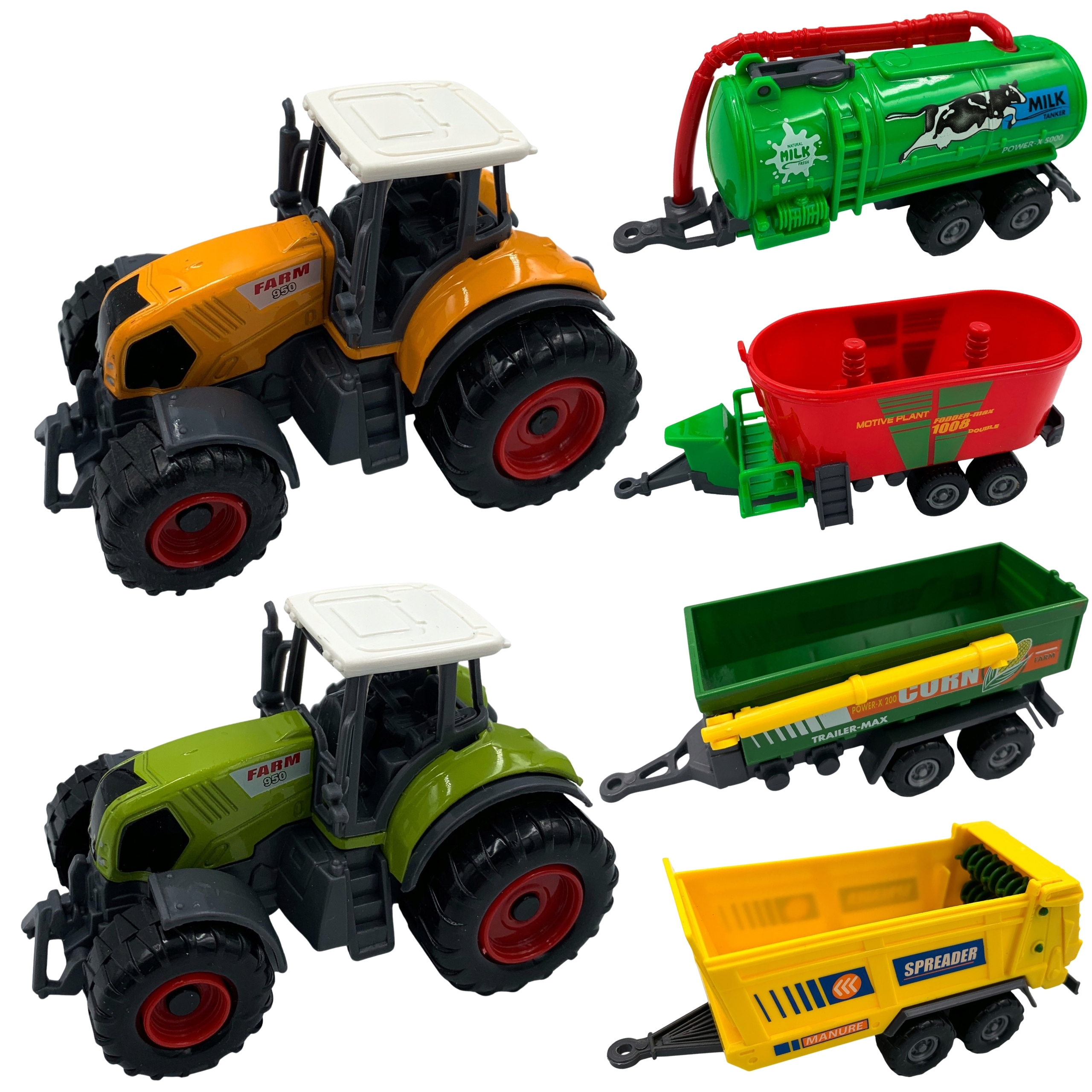 🚜 Poznaj świat farmy z zestawem mini farmera!