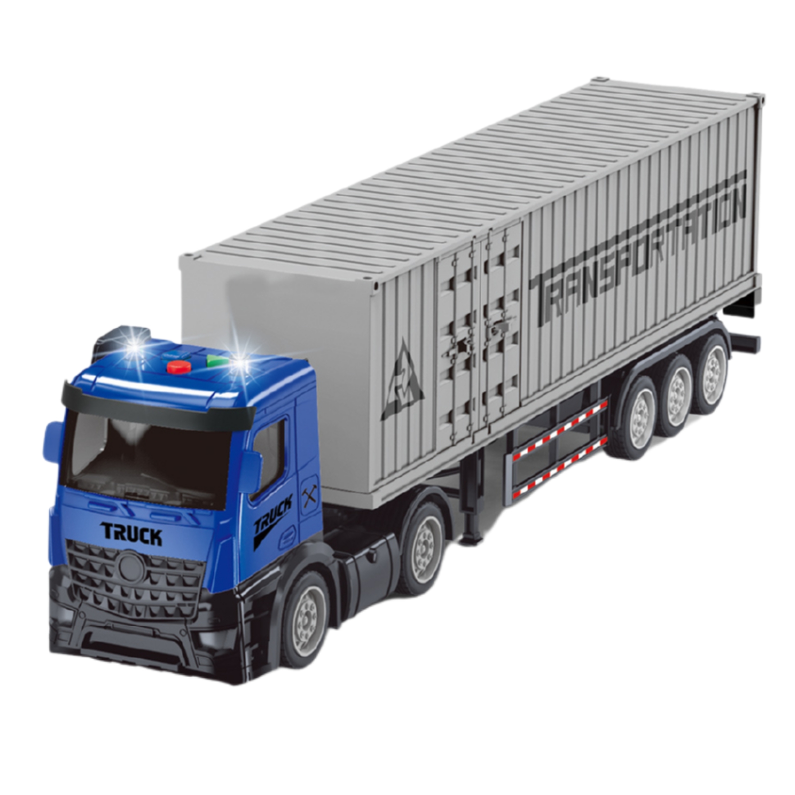 WOOPIE Ciężarówka Kontenerowa TIR z Efektami Świetlnymi i Dźwiękowymi!