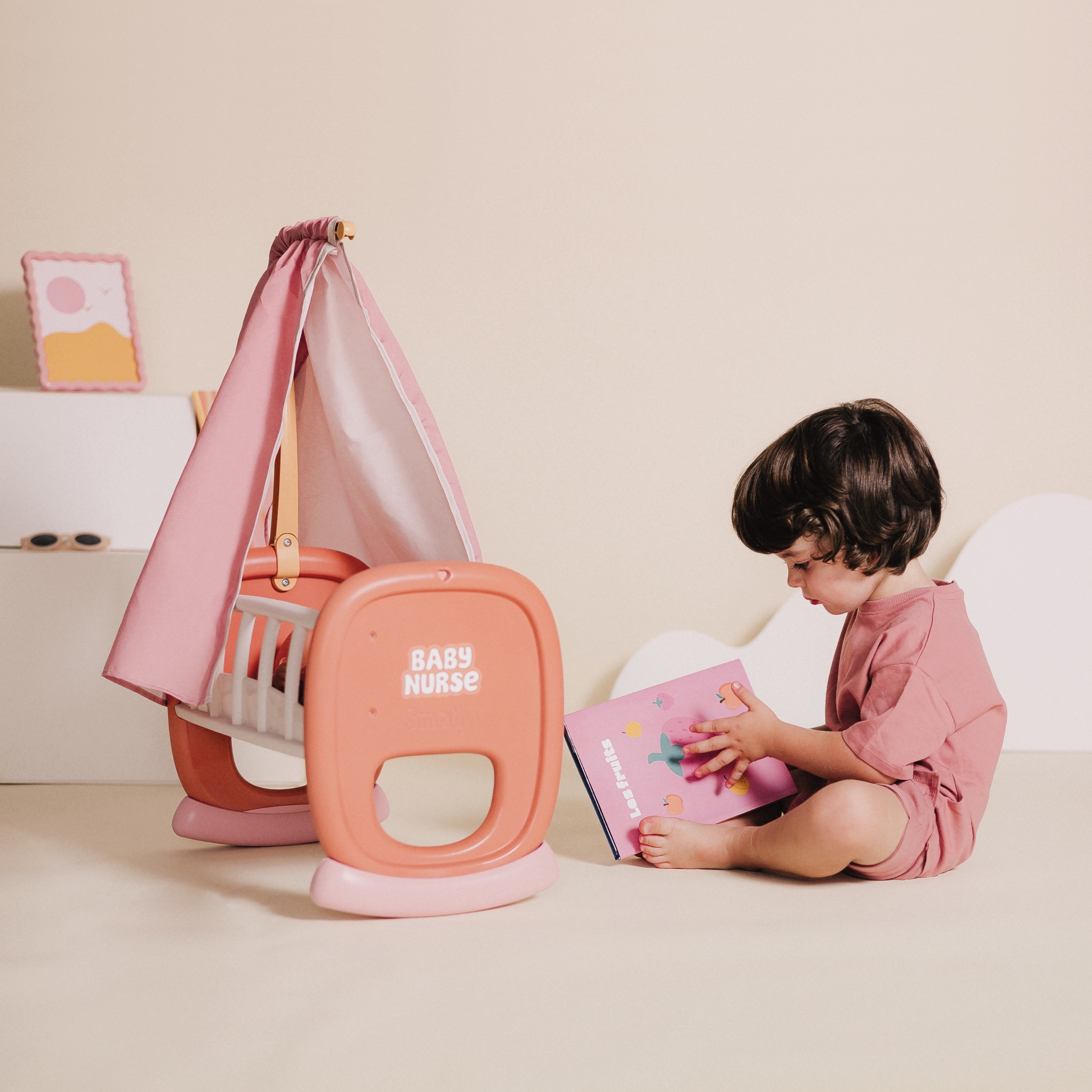 Smoby Baby Nurse Kołyska z Baldachimem
