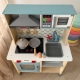 TOOKY TOY Duża Drewniana Kuchnia dla Dzieci 10 el.