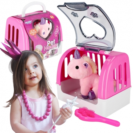 WOOPIE Domek dla Zwierzaka z Jednorożcem + Akcesoria