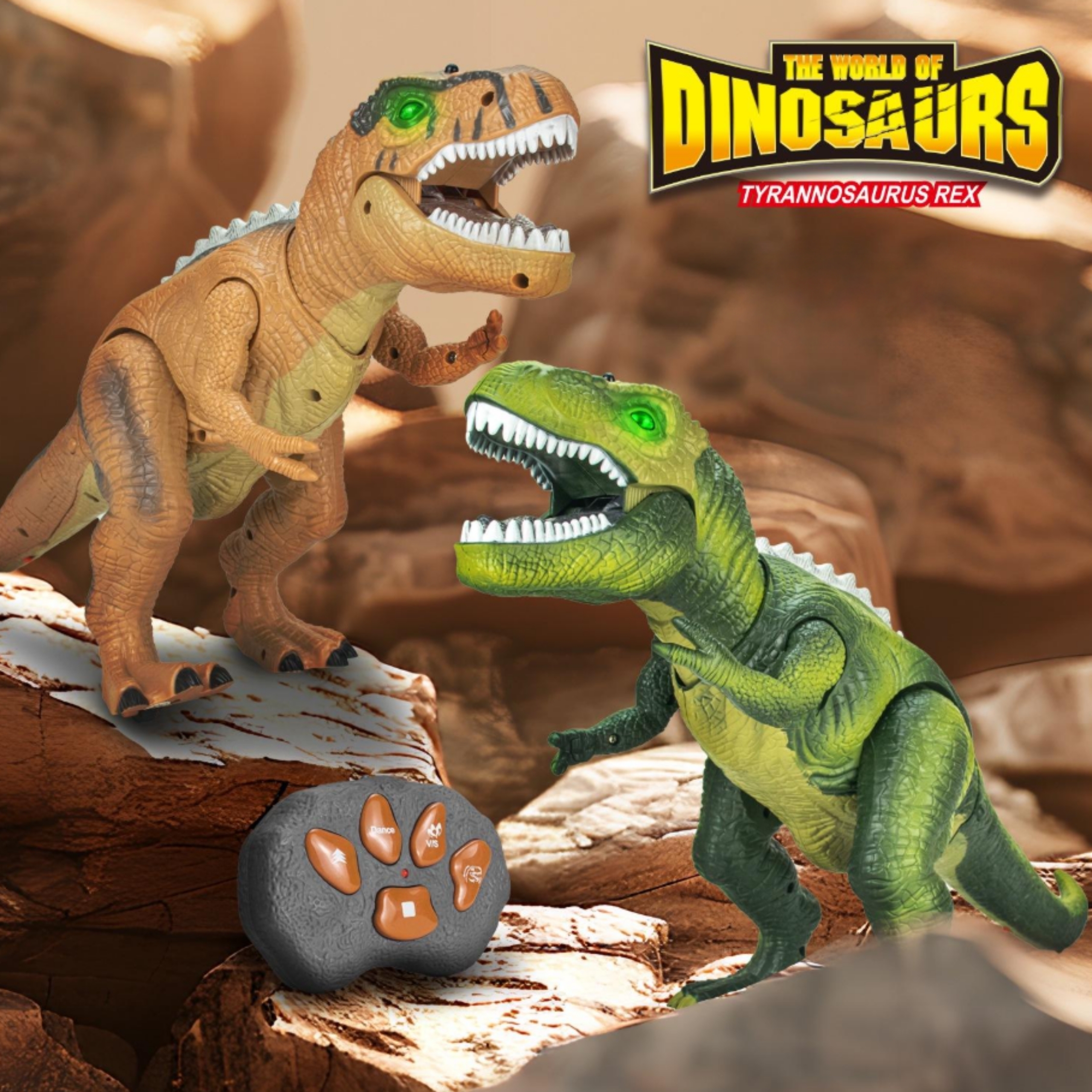 WOOPIE Dinozaur Zdalnie Sterowany RC Tyrannosaurus Rex