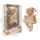 WOOPIE ROYAL Lalka Bobas 24 cm w Sukience i Czapeczce Króliczka