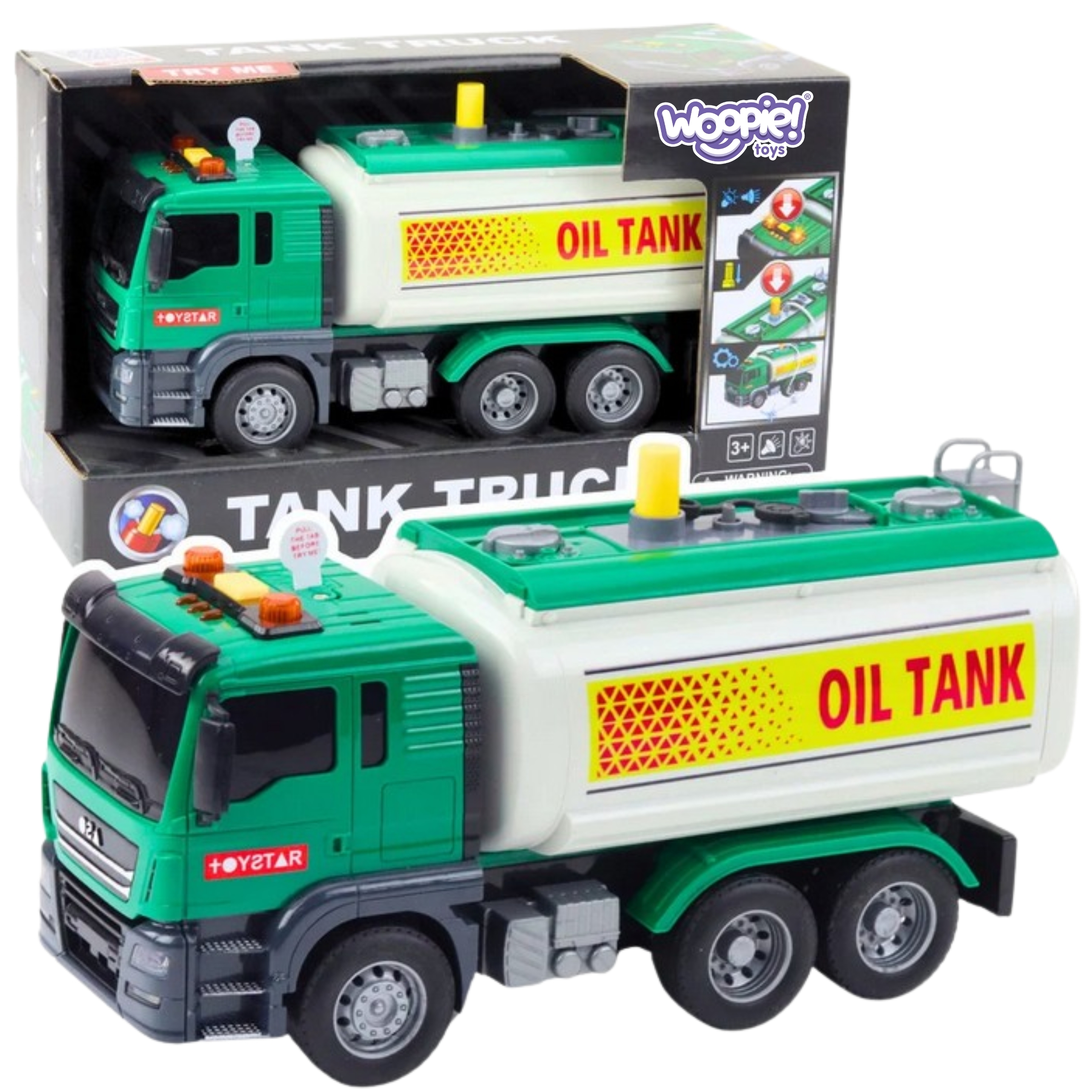 Ciężarówka cysterna na wodę dźwięk światła 1:14 - 4 z 4