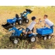 Rolly Toys rollyTrailer Przyczepa wywrotka Mega Trailer niebieska