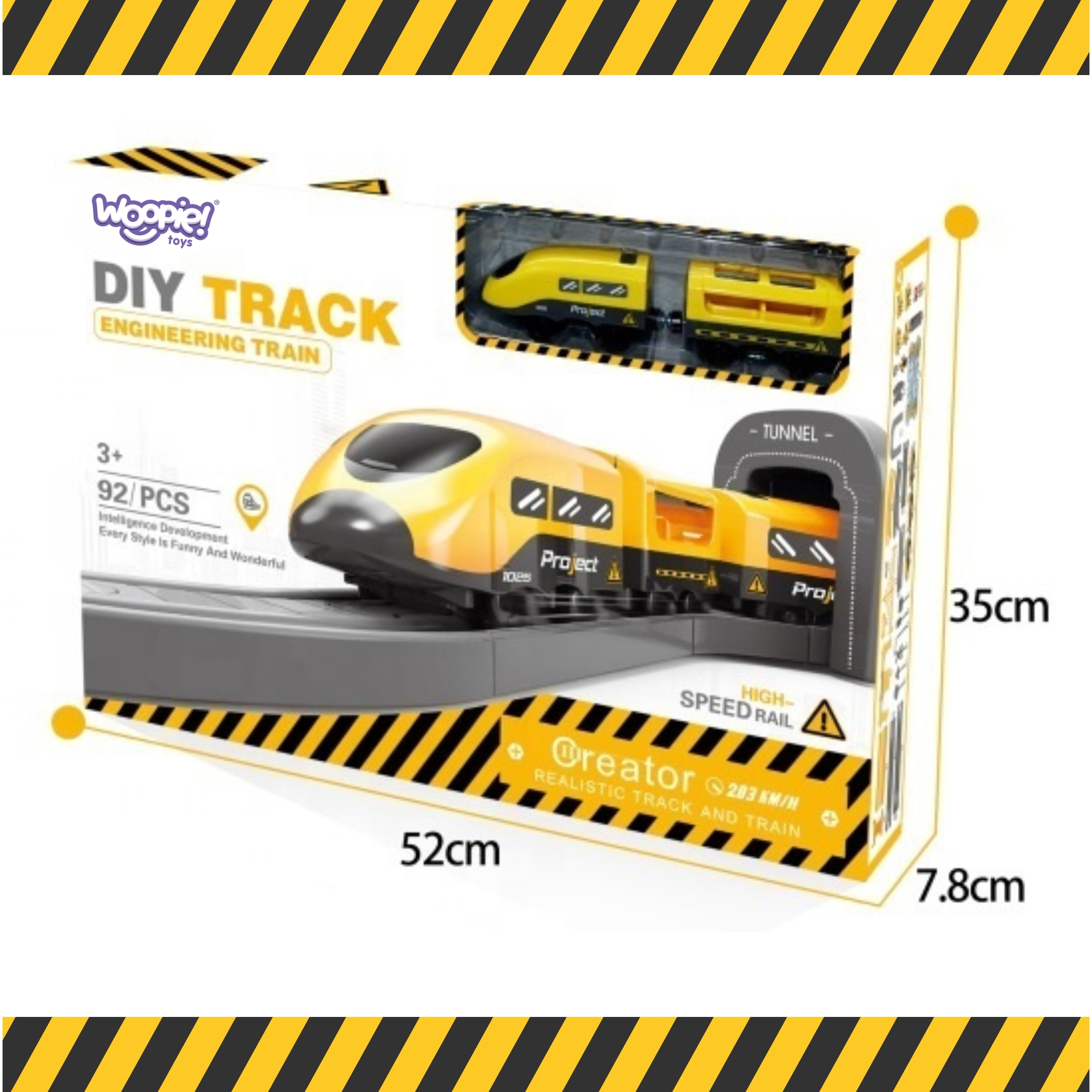 Kolejka elektryczna pendolino zestaw 92el. - 4 z 4