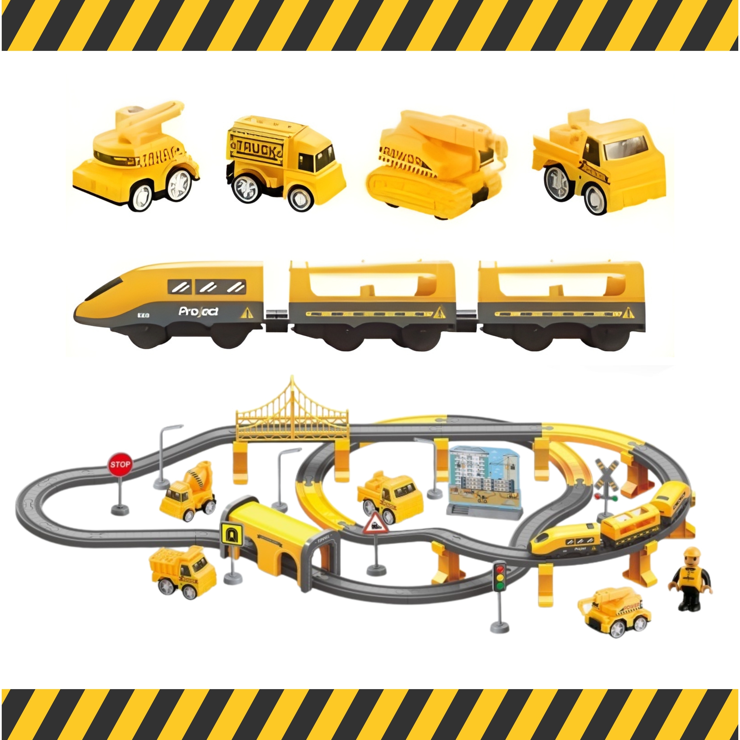 Kolejka elektryczna pendolino zestaw 92el. - 3 z 4