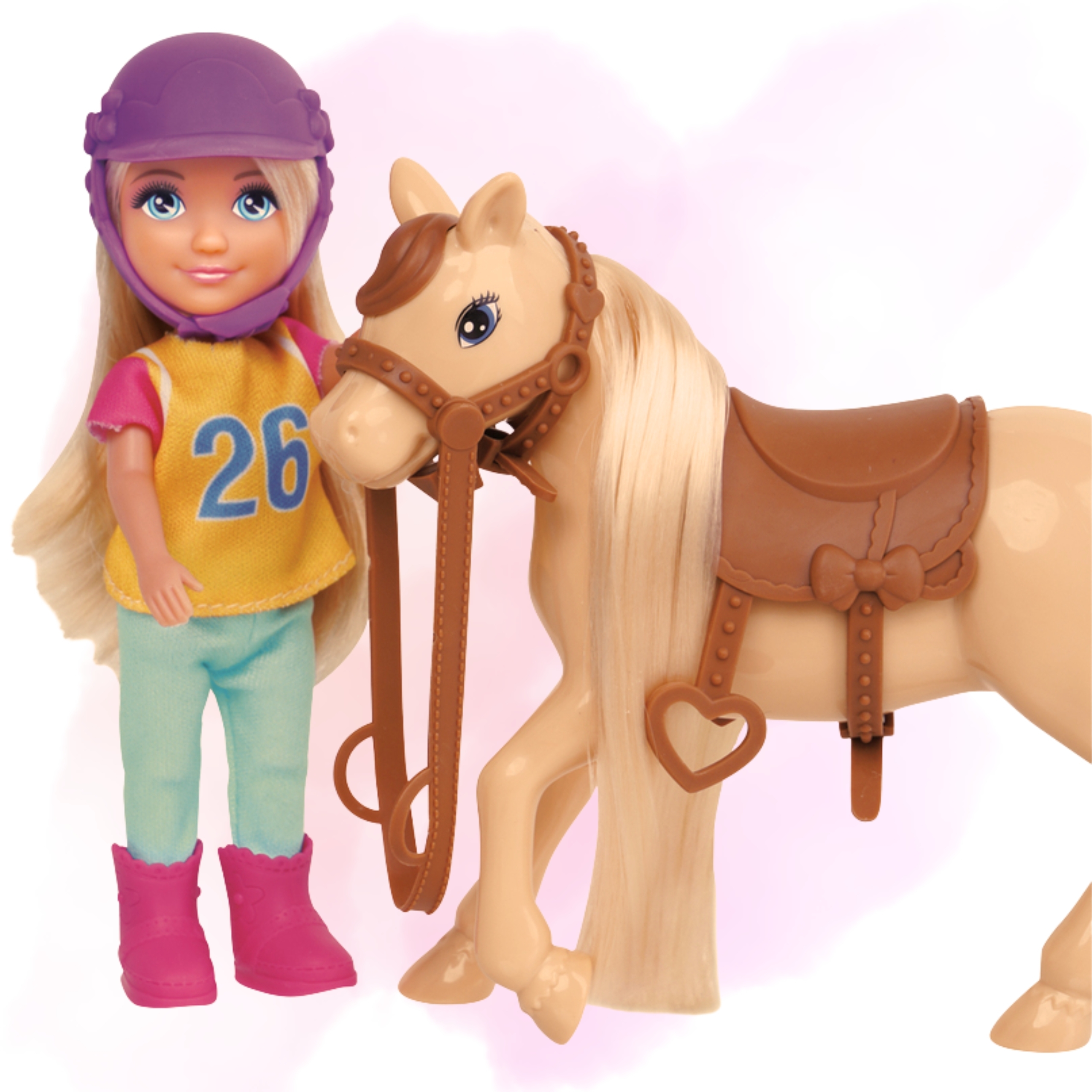 Royal zestaw laleczka jeździec z koniem - 2 z 6