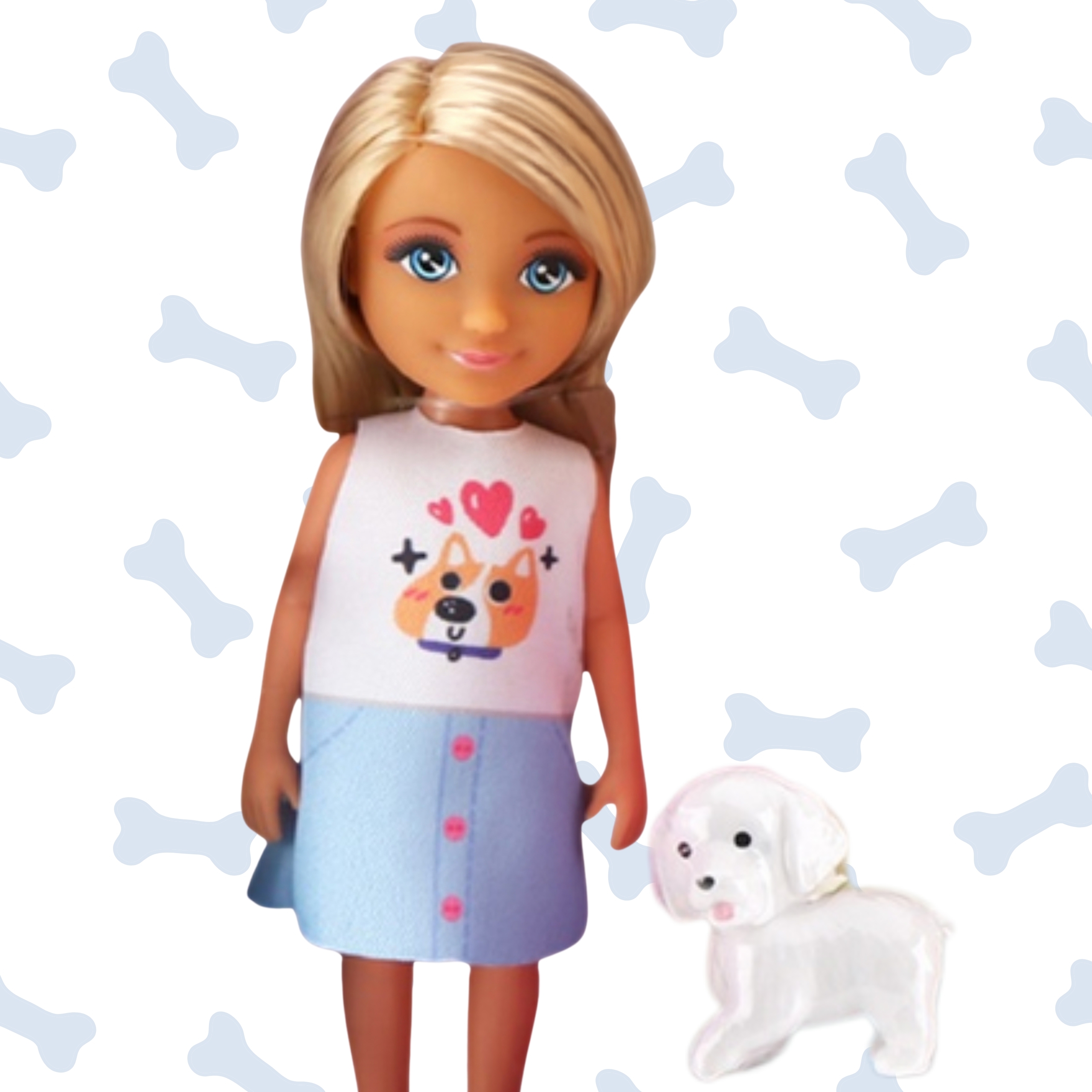 Royal laleczka z wózkiem i pieskiem - 2 z 3