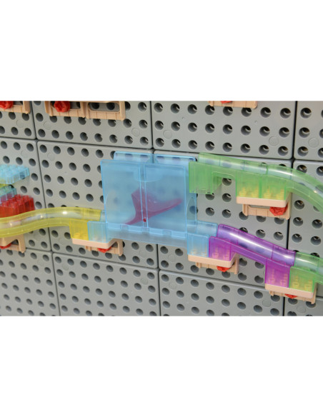 MASTERKIDZ Zestaw Konstrukcyjny Tor dla Piłek Tablica STEM 440elementów