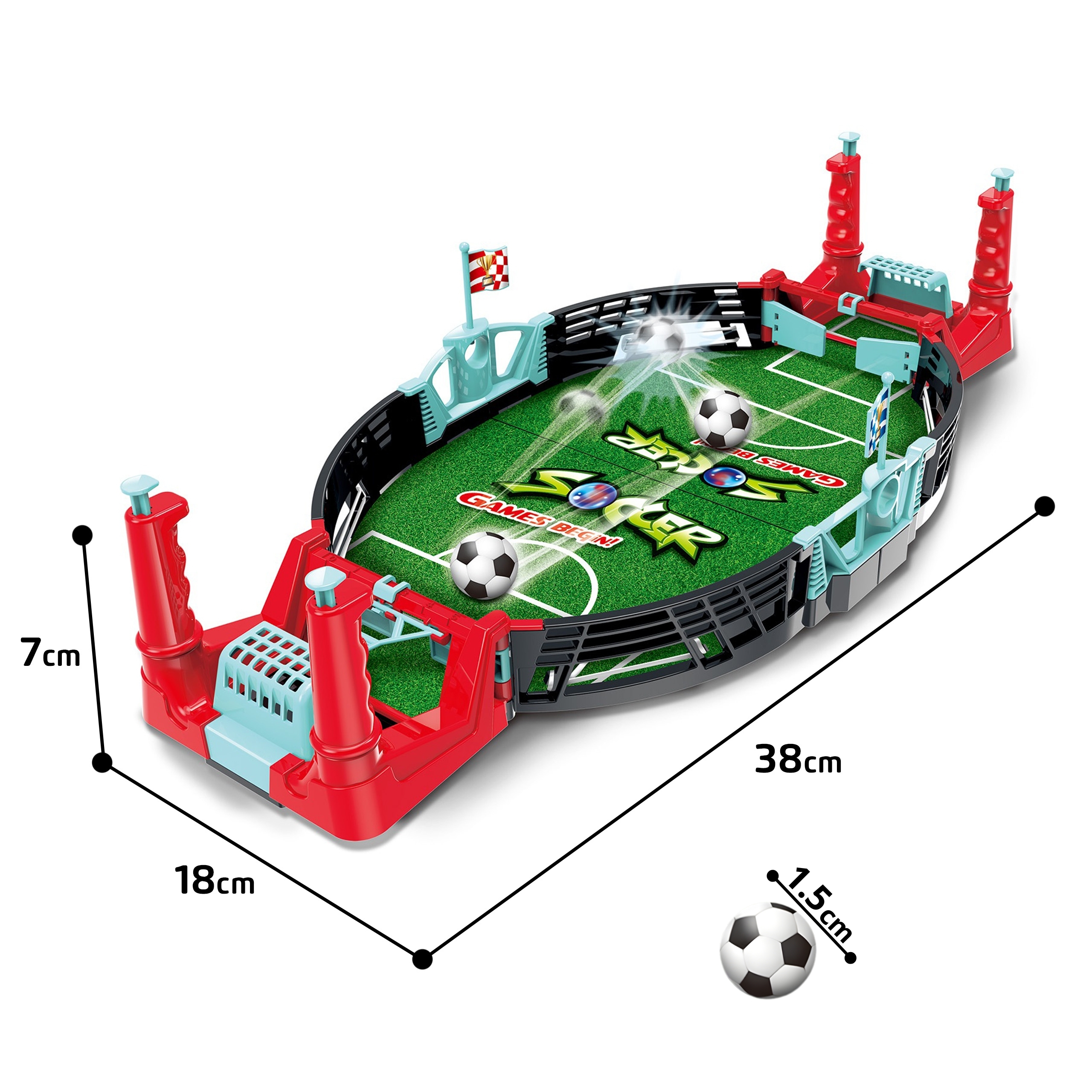 Mini stół do piłkarzyków 3+ - 19 z 19