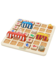 MASTERKIDZ Labirynt Edukacyjny Gra Znajdź Drogę do Sera! 2