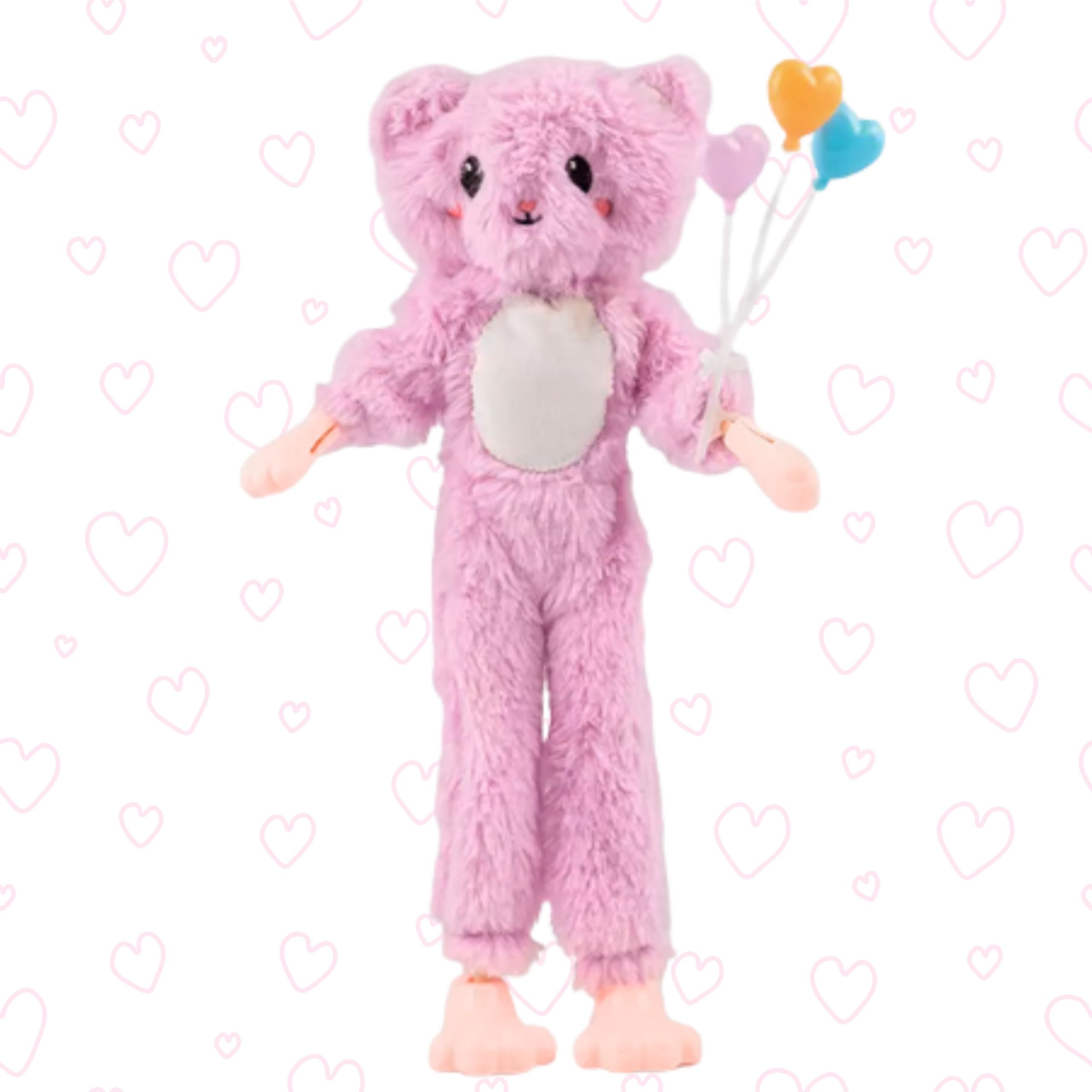 Lalka w przebraniu misia park rozrywki - 7 z 8